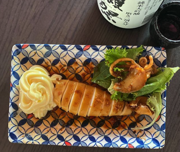 Arranged Food and Objects