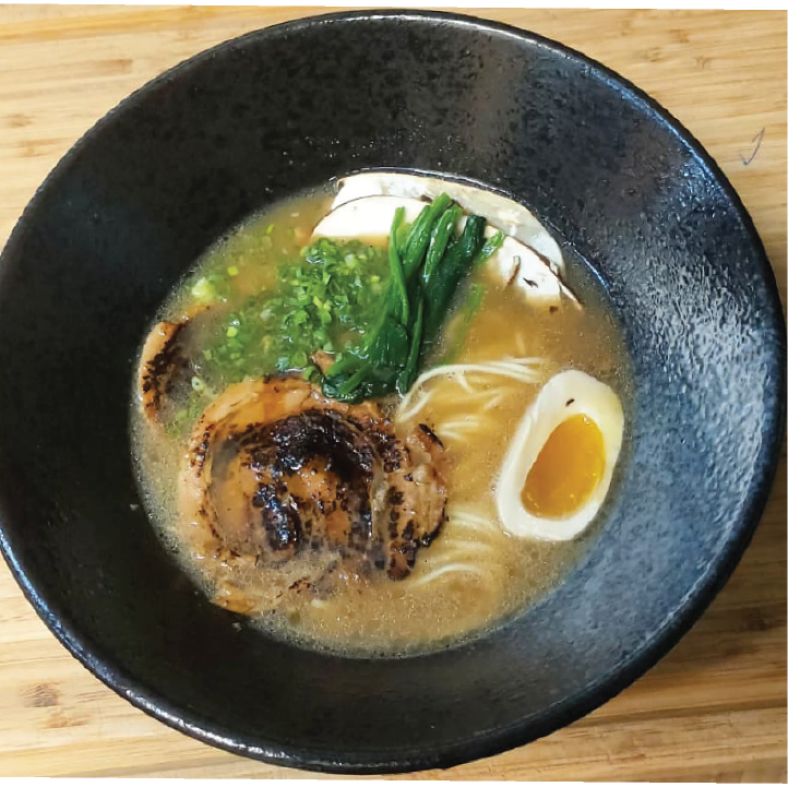 Arranged Food and Objects