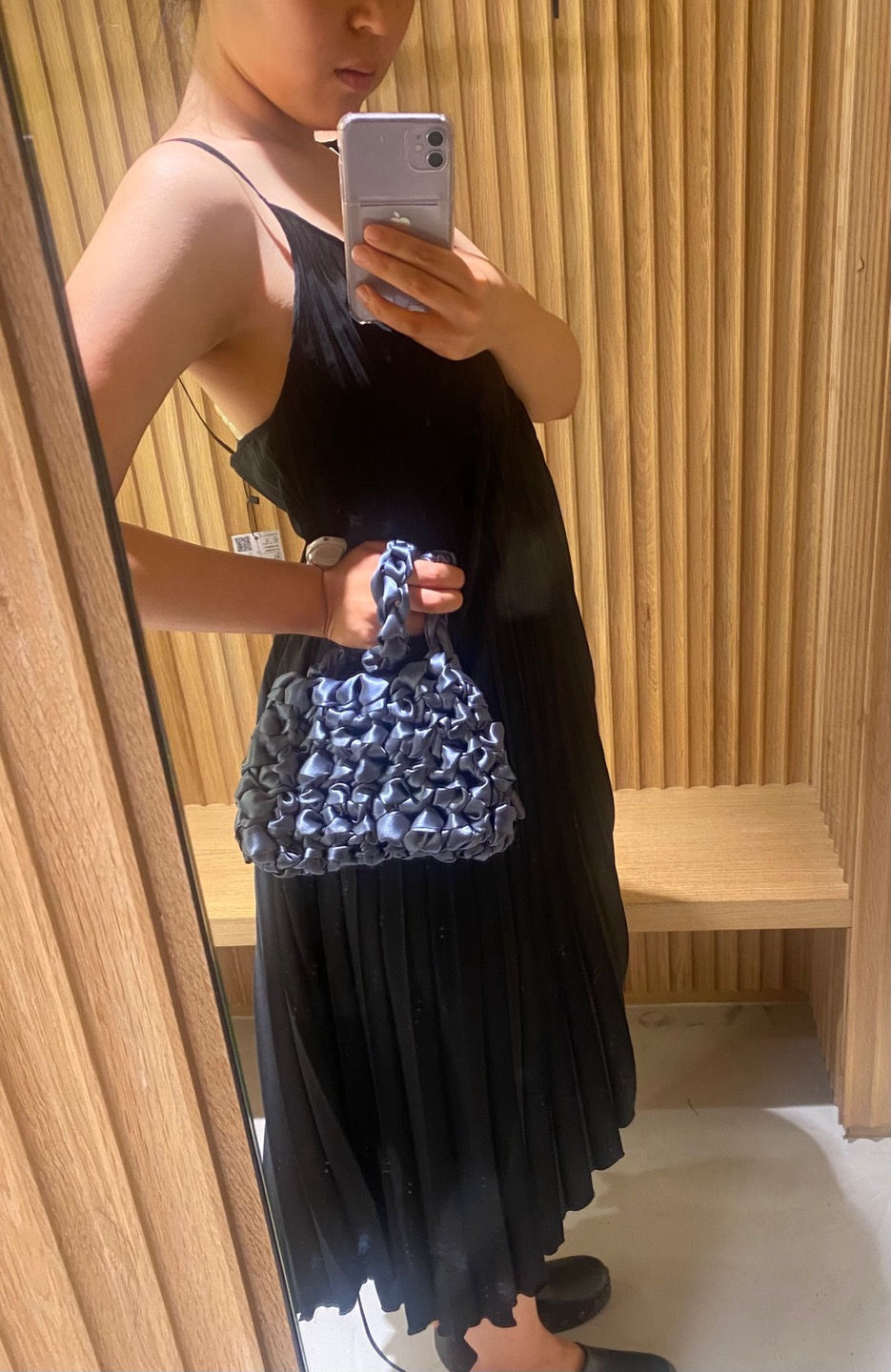 Thumbnail: Bela Glossy Deep Navy Bag