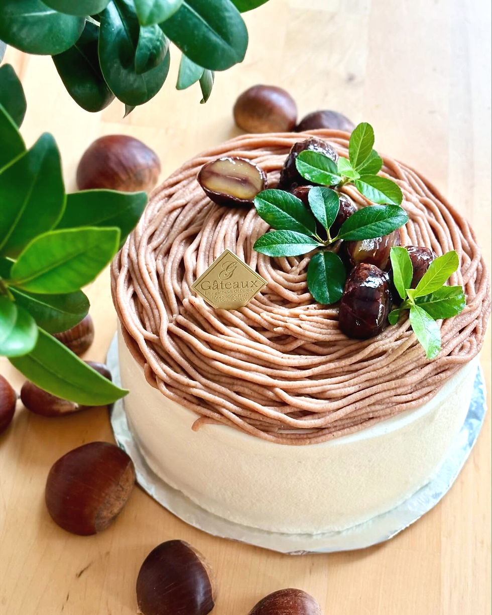 chestnuts cake 18cm