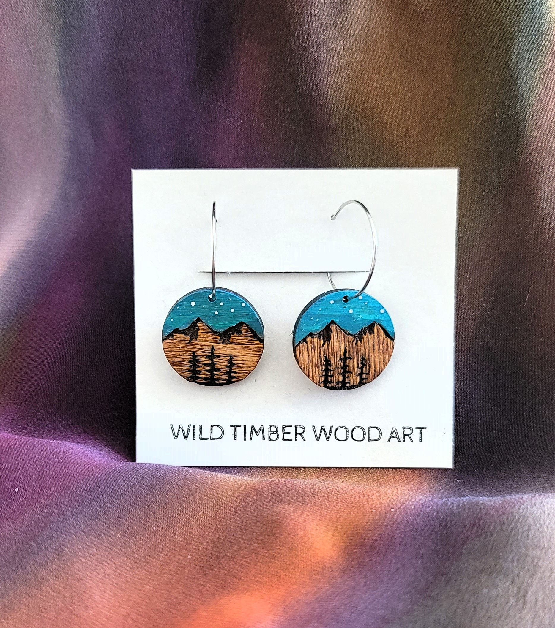 Teal Mtn Hoops by Mackinzi Beaty