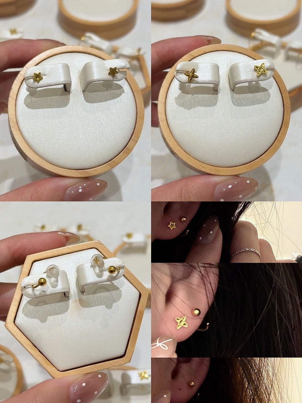 縮圖：9999黄金💛耳環系列(預訂貨品)