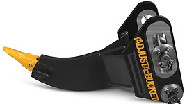 All Purpose Hydraulic Excavator Grab - Adjustabucket
