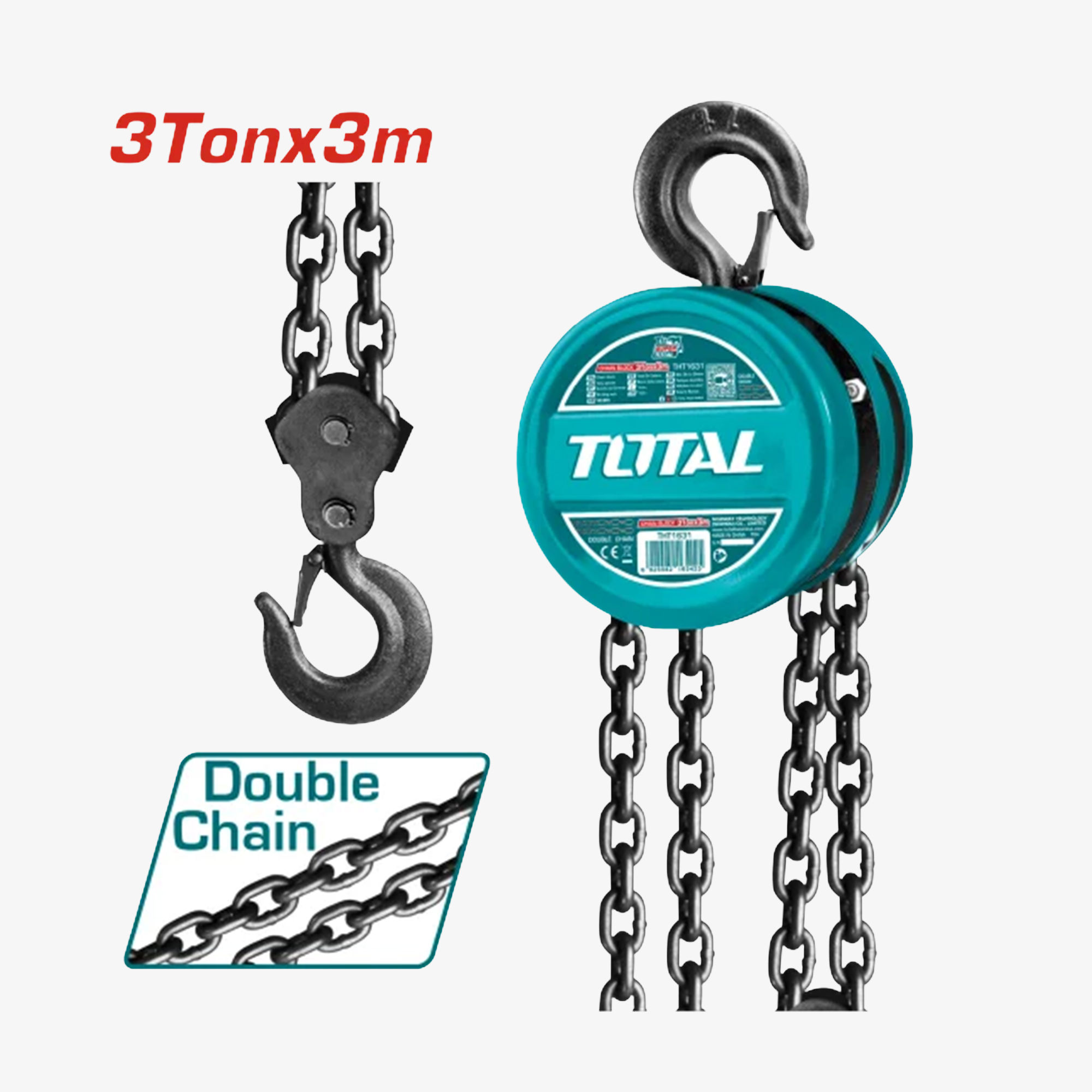 TOTAL Chain Block 3T - 3m (THT1631)