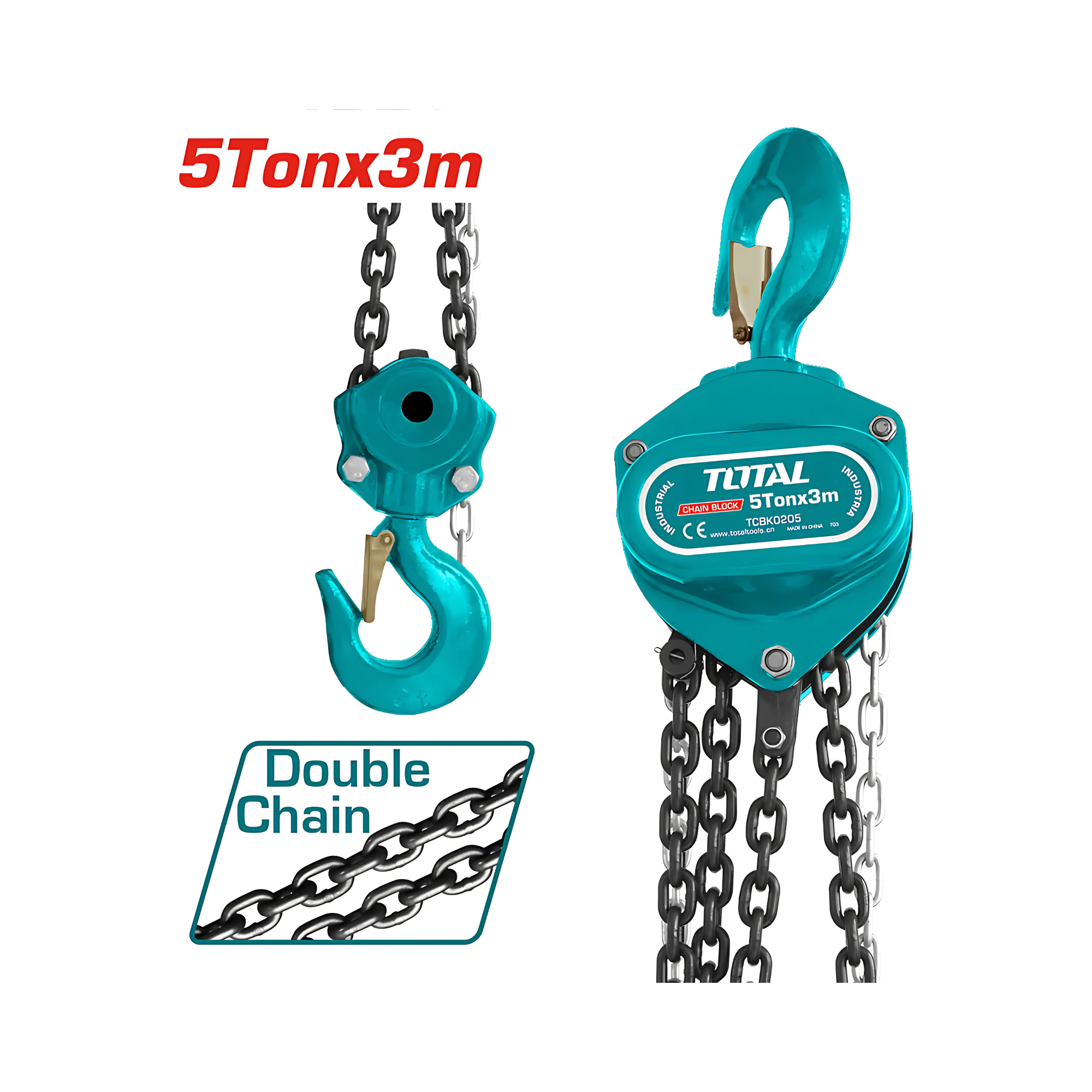 TOTAL Chain Block 5 Ton (TCBK0205)
