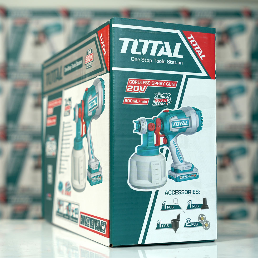 TOTAL Cordless Spray Gun 20 V (TSGLI20042)