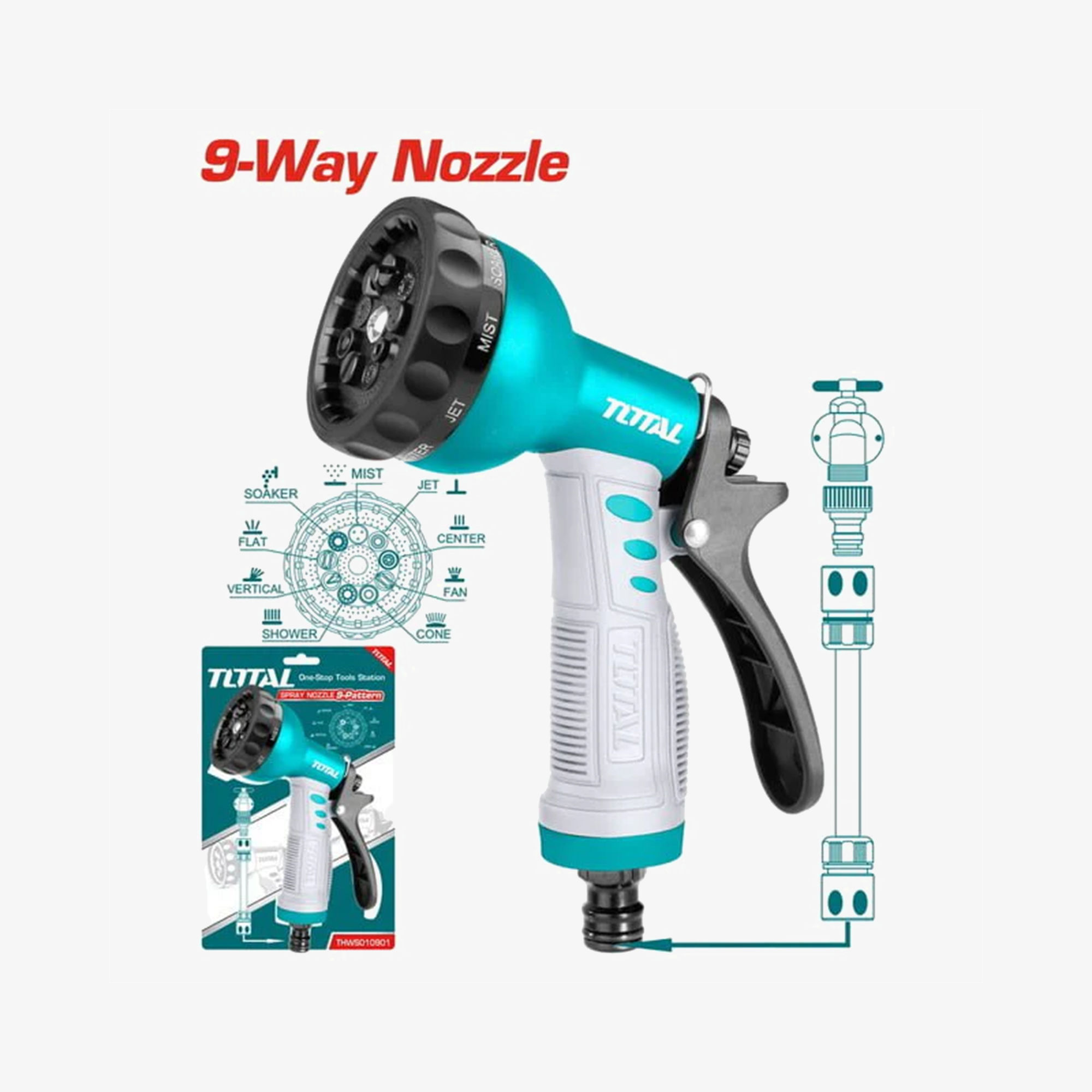 TOTAL Plastic Trigger Nozzle (THWS010901)