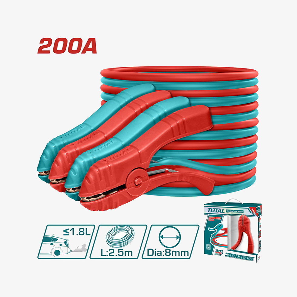 TOTAL Booster Cable 200A 2.5m (PBCA12001)