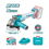Thumbnail: Lithium-ion Angle Grinder 20V/4.0Ah TAGLI211041
