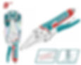 TOTAL Long Nose Locking Pliers – THT19902