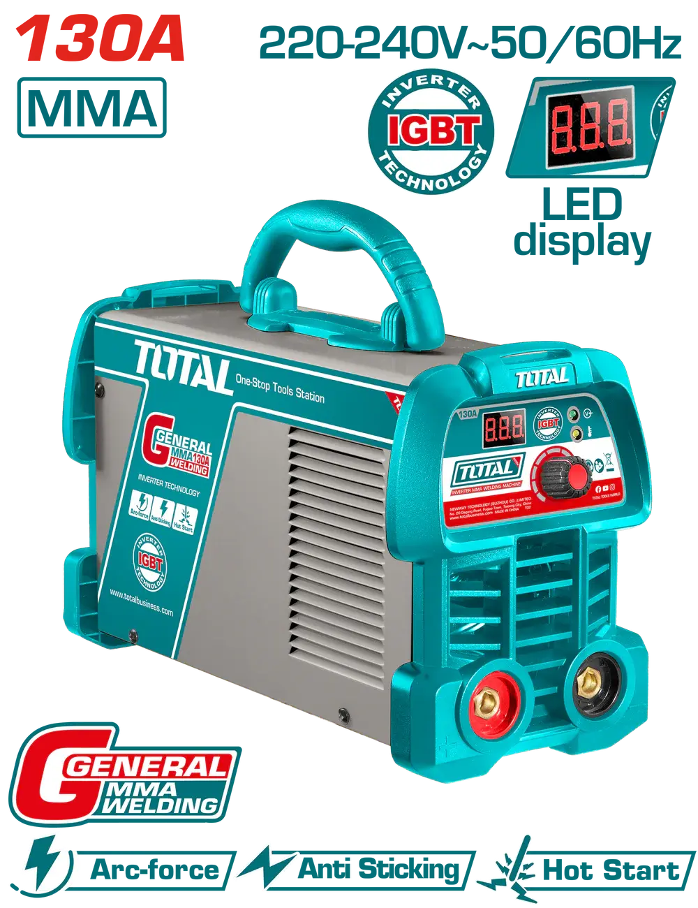 TOTAL Inverter MMA Welding Machine (TW213059)