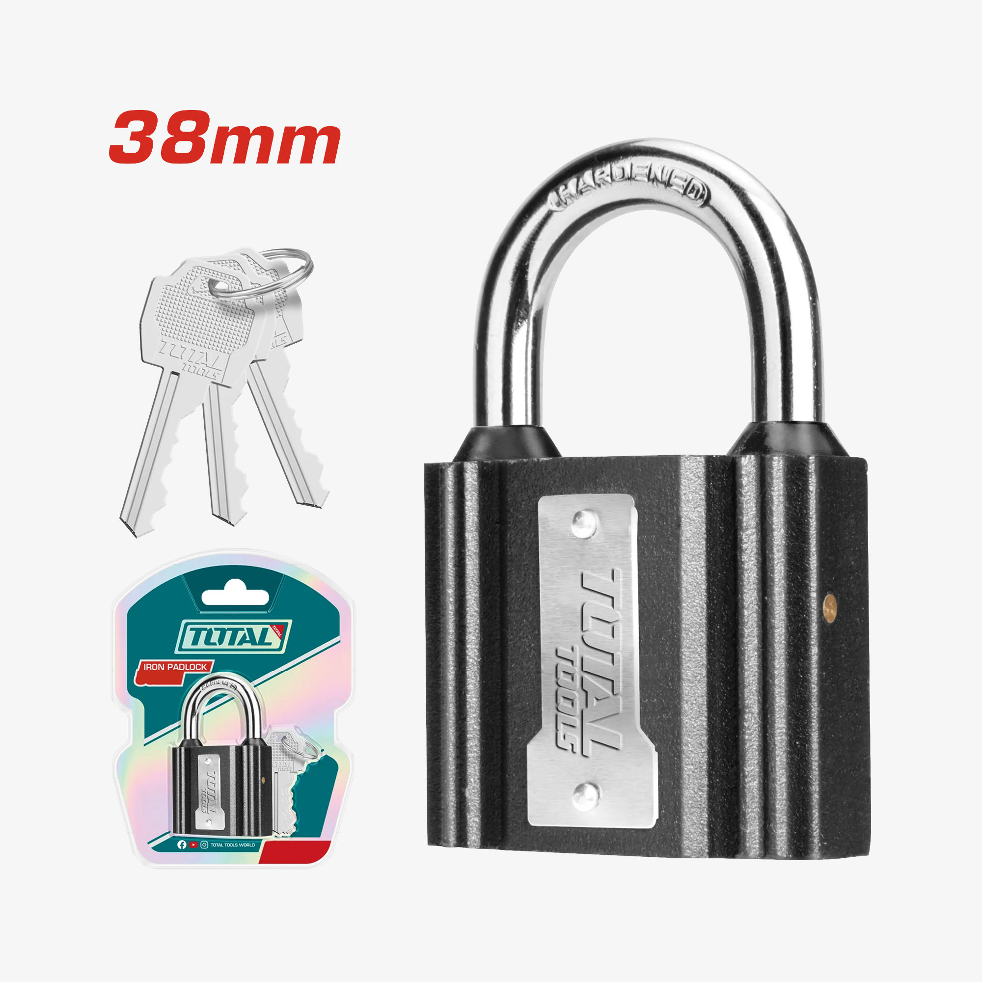 TOTAL Iron Padlock 38mm – TLK31381