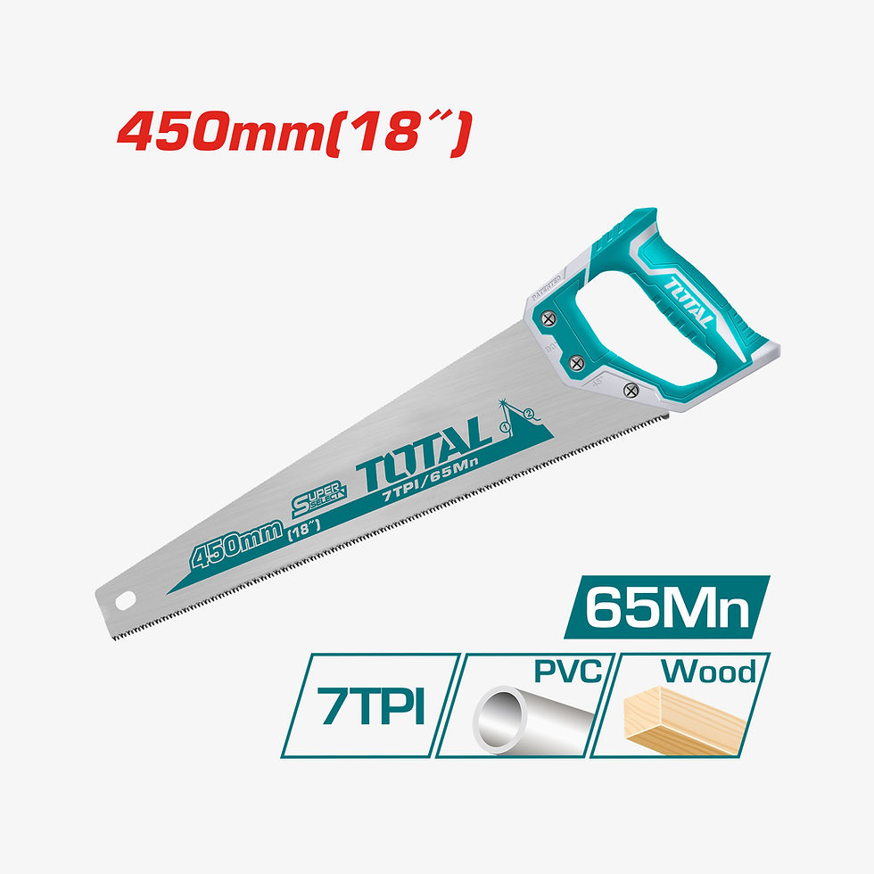 TOTAL Hand Saw 18" (450mm) (THT55450)