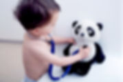 Little Boy Playing Doctor