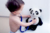 Little Boy Playing Doctor