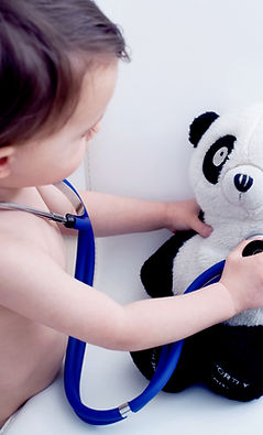 Little Boy dottore di gioco