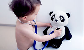 Little Boy Playing Doctor