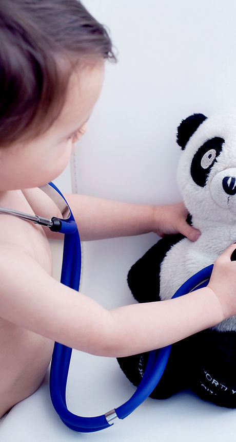 Little Boy Playing Doctor
