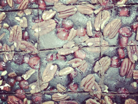 cherry pecan brownies