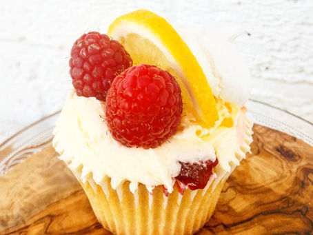 raspberry lemon cupcakes