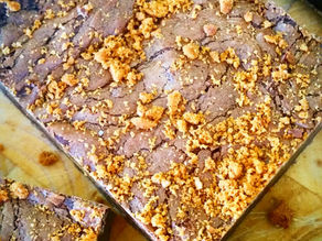 caramelised biscuit brownies