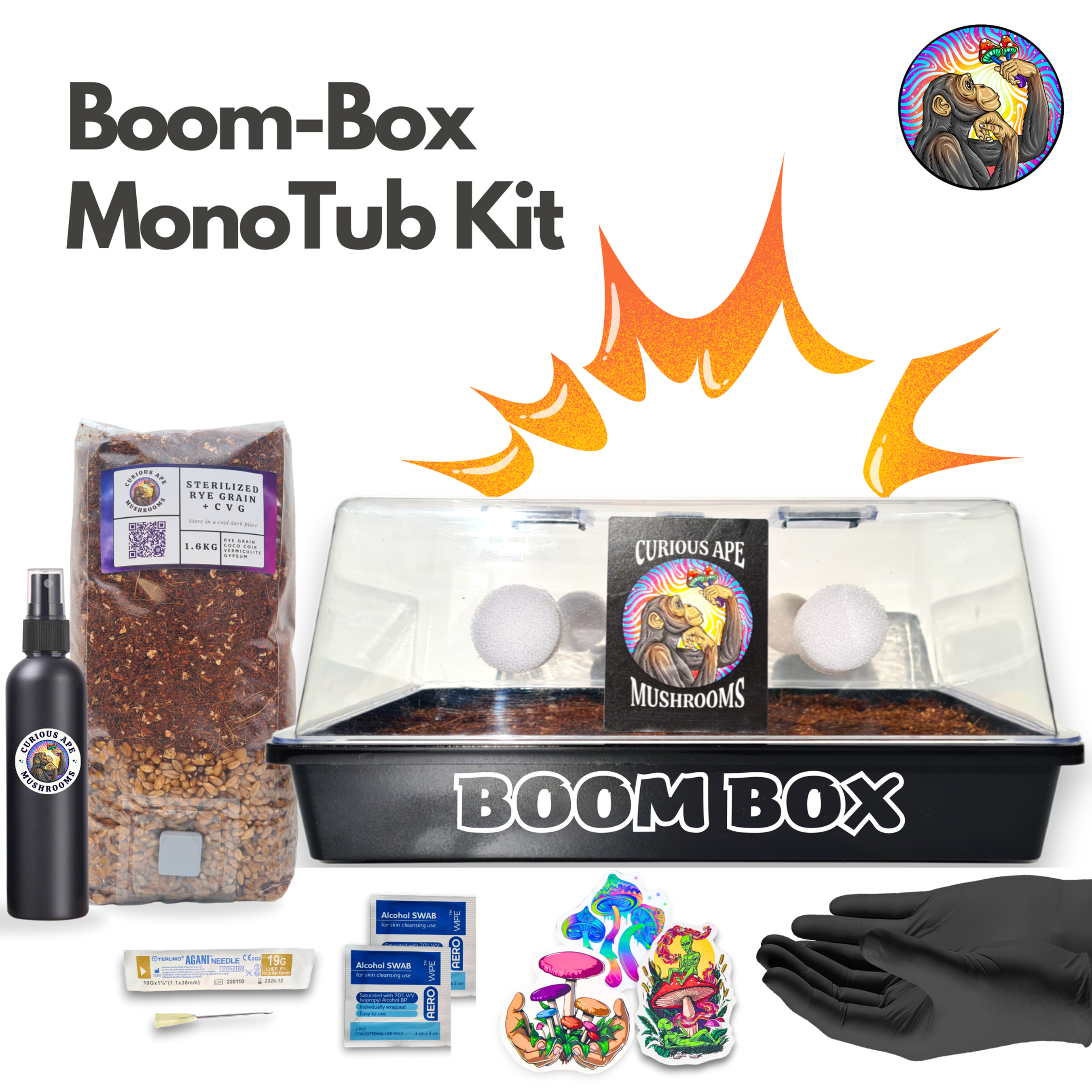 magical mushroom boom box grow kit