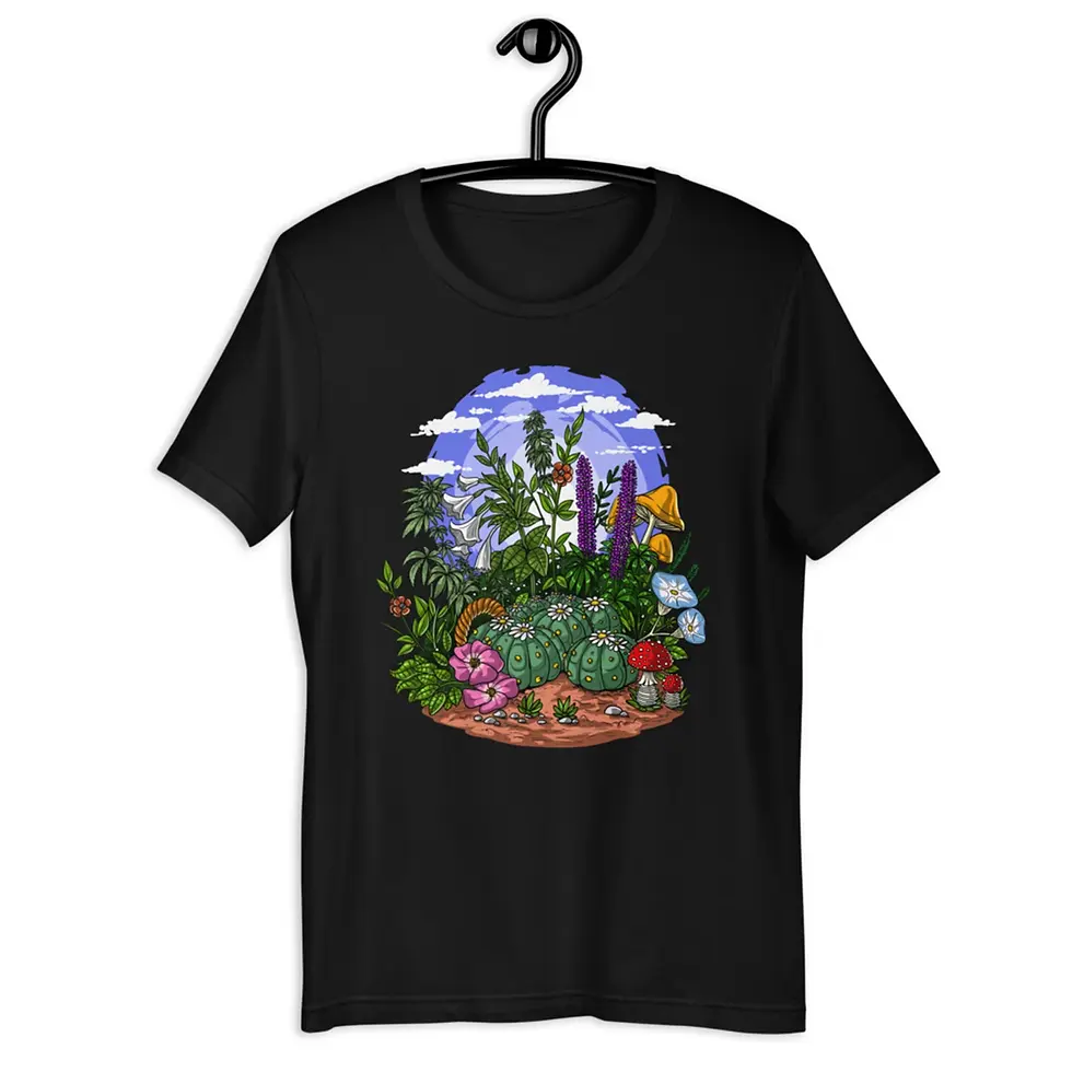 Thumbnail: Happy Mushroom Garden T-Shirt