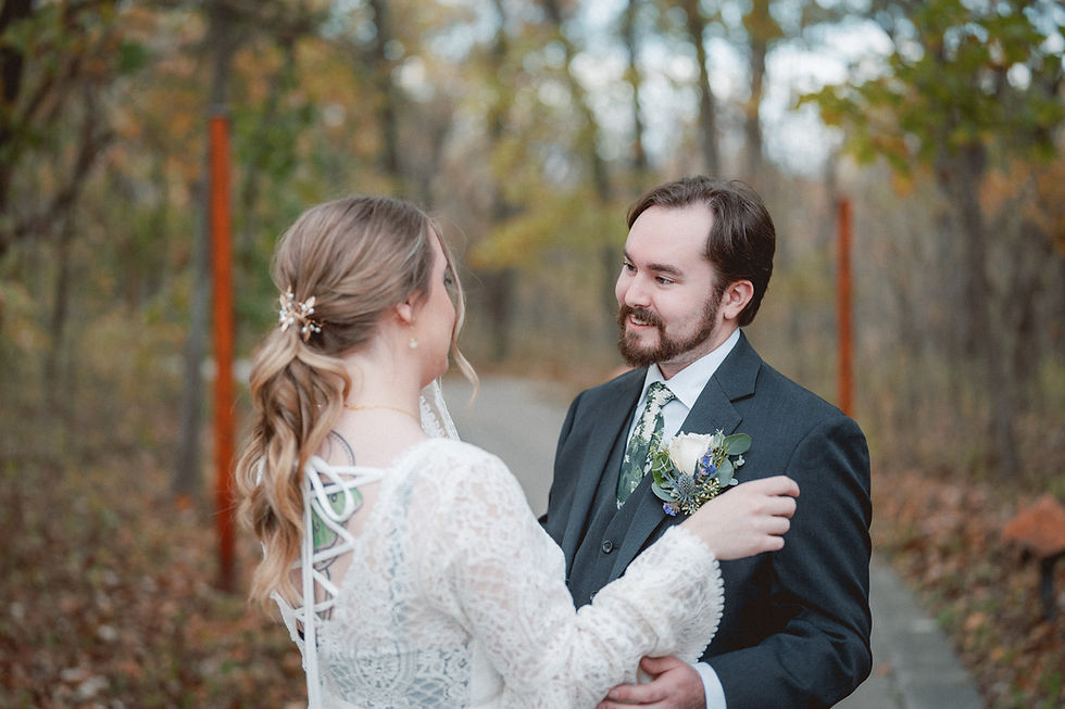 Powell gardens wedding first look