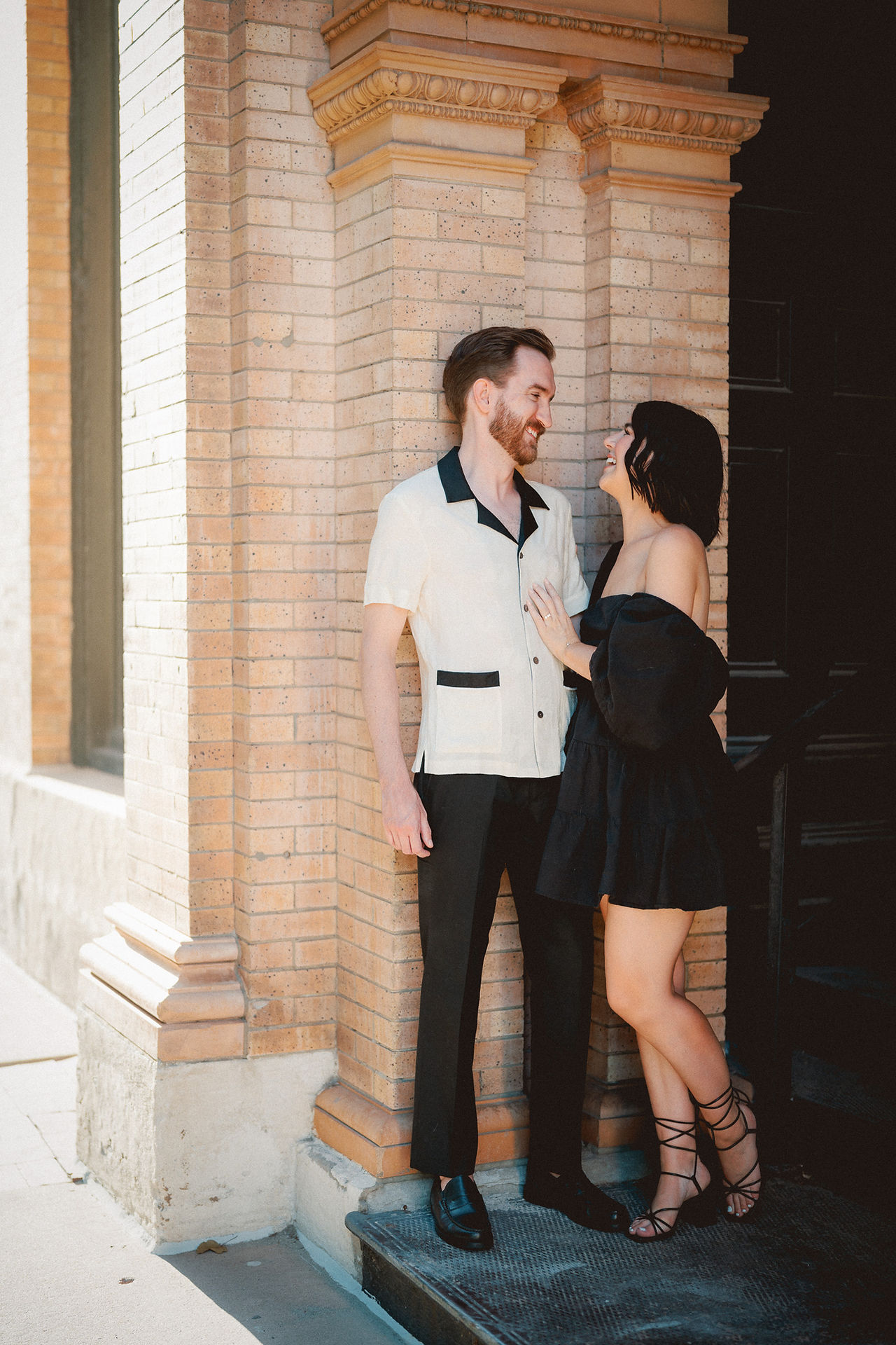 couple in doorway kansas city