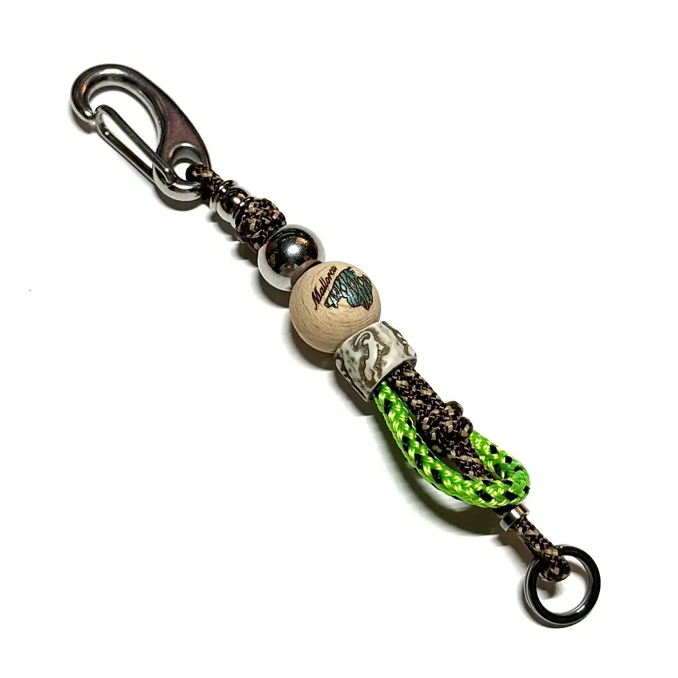 Dragontails Drago key tag, fashion accessory.
