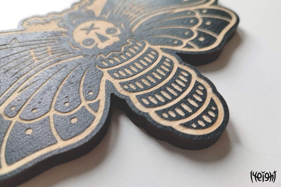 Thumbnail: Murder Moth - Woodcut