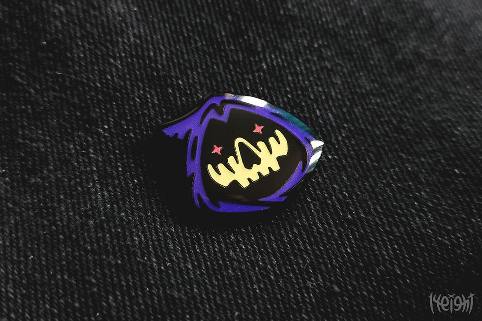 Thumbnail: Grim Reaper Pin Badge