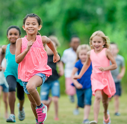 Course des enfants