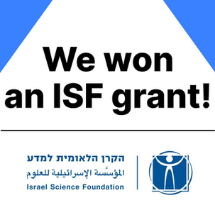 We won an ISF grant!