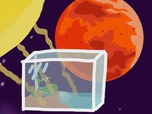 Can a 3D-Printed Beaker Help Algae Survive on Mars?