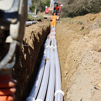 Tiefbau, Werkleitungen