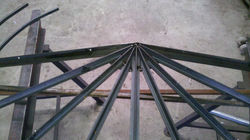 Marquise en construction
