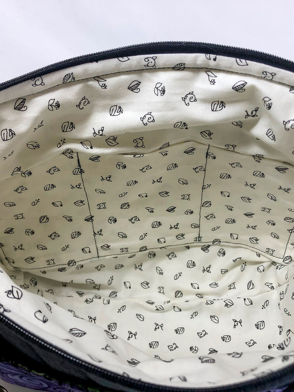 Thumbnail: Handbag with reversible outer shell