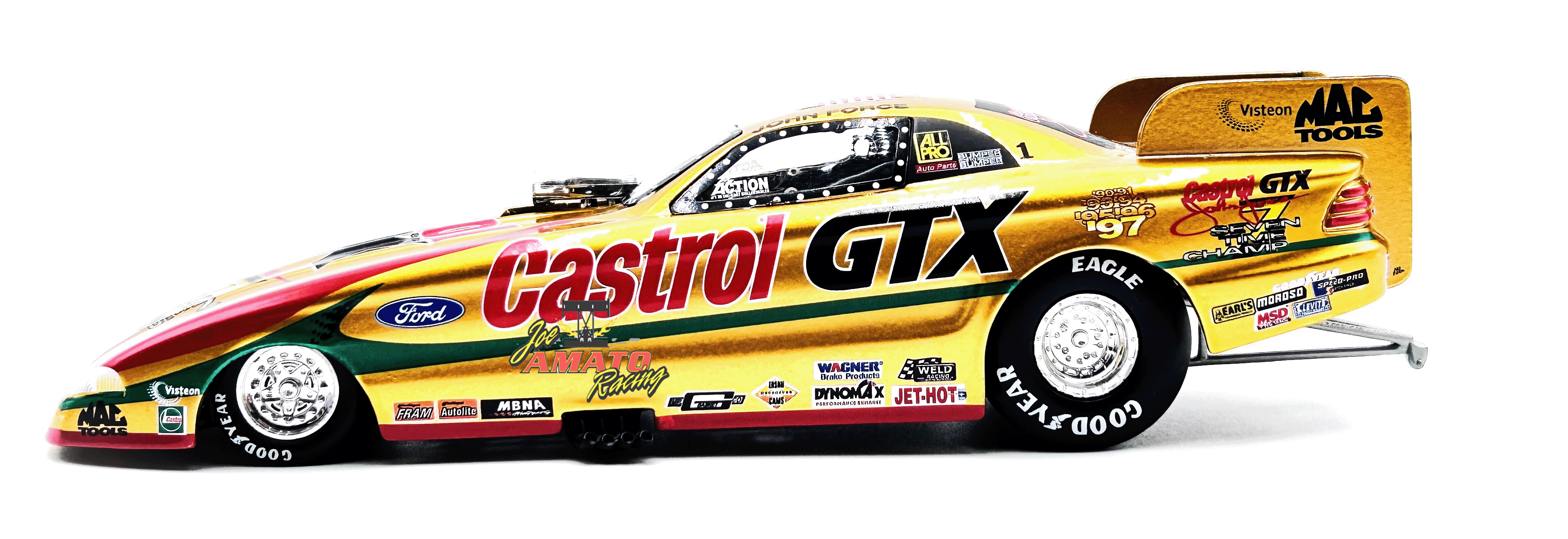 3004a John Force/7X Champion Gold 1998