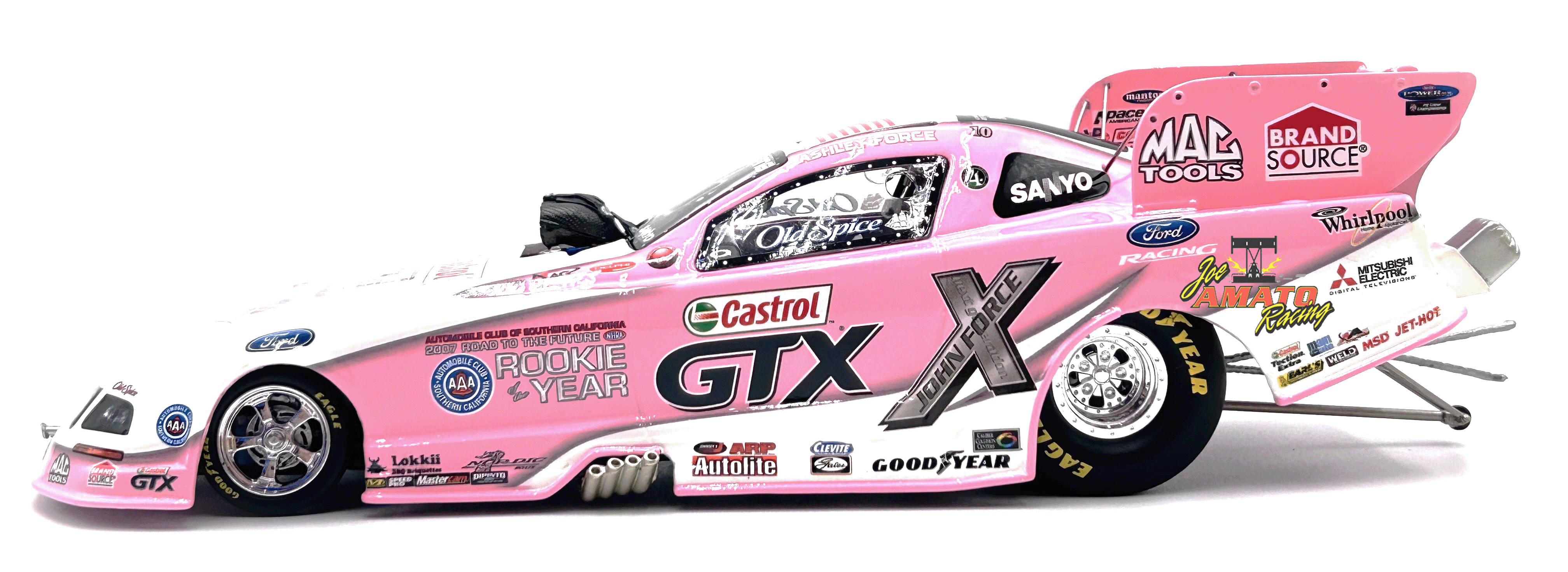 2083a Ashley Force/Castrol GTX Pink 2008