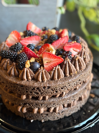 Pastel de Chocolate Keto