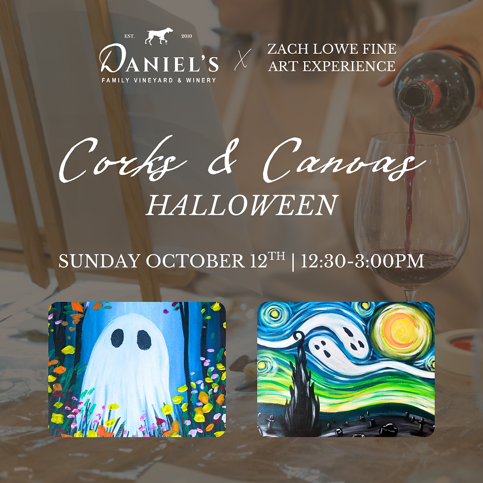 Corks & Canvas: Halloween