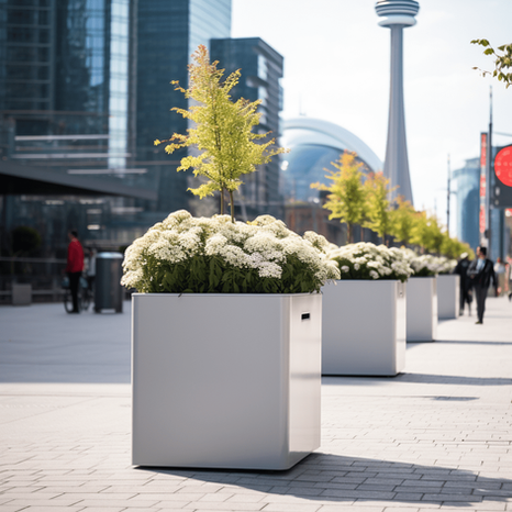 aluminum planter toronto