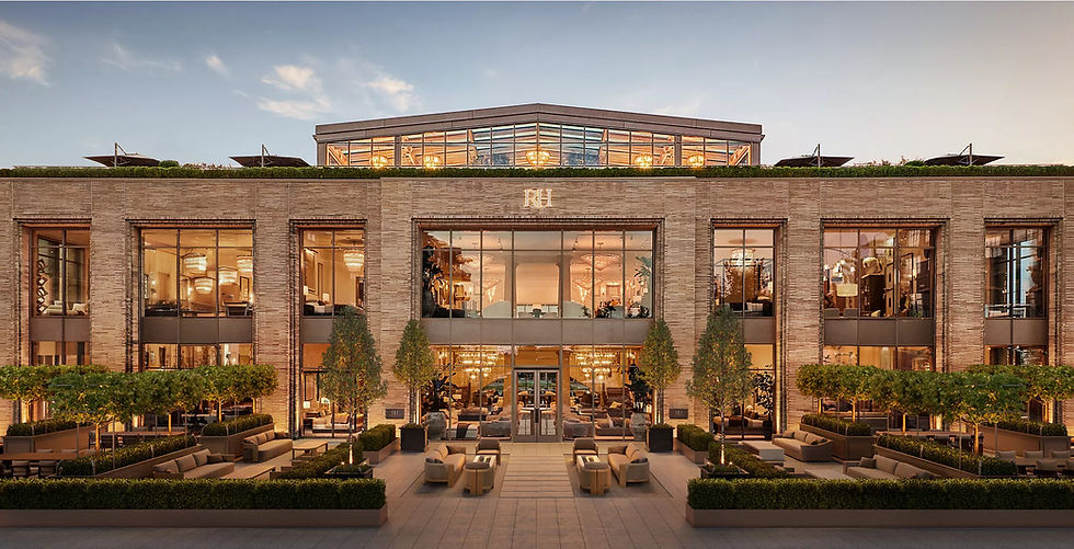 Building RH Montreal store