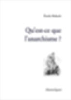 Miniature : Qu'est-ce que l'anarchisme ?
