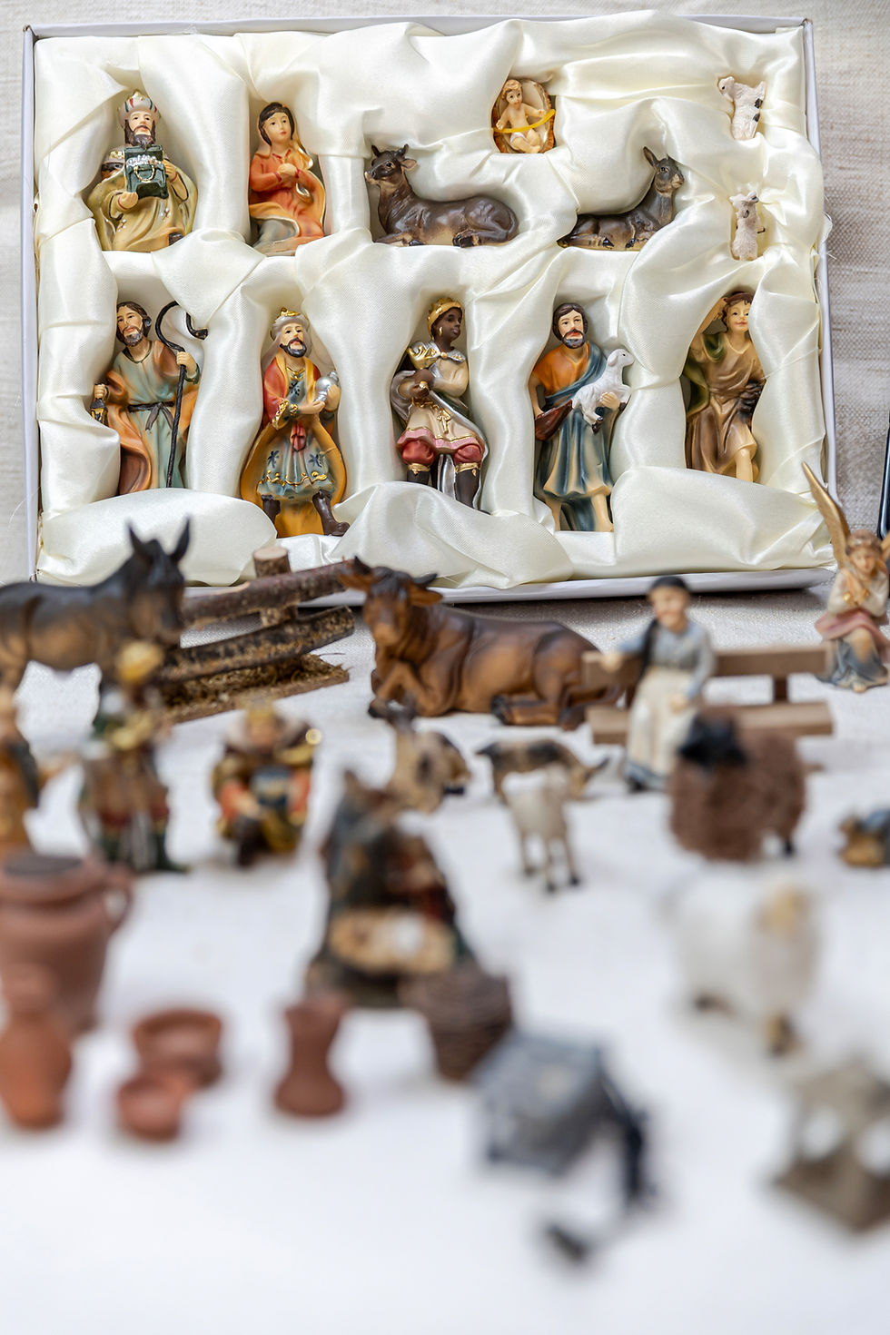 Verschiedenste Krippenfiguren