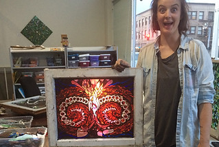 Another beautiful mosaic work of art completed by a student.