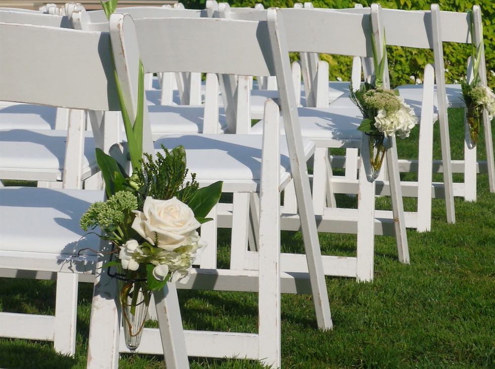 Wedding Flowers Aisle Decor