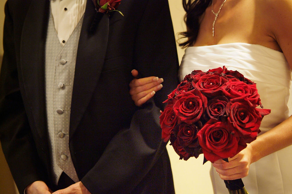 Bridal Bouquet Red Roses