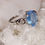 Thumbnail: 2.8 Carat Aquamarine Ring in 925 Sterling Silver
